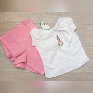 Circo Matching Baby Girl Shorts And Top Set 9 Months